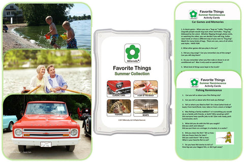 Reminiscence Therapy - Summer Collection DVD & Photo/Activity Cards Kit
