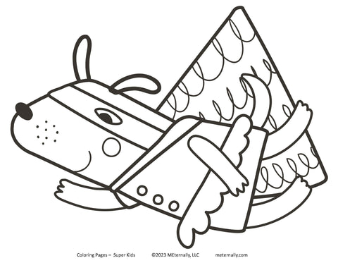 Coloring Pages - Super Kids