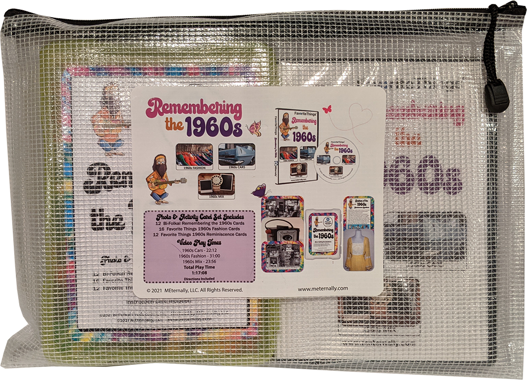 Library/Facility Zip Pack - Reminiscence Therapy - The 1960s