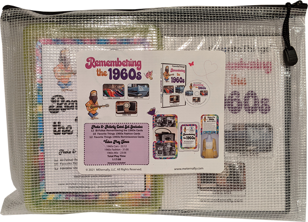 Library/Facility Zip Pack - Reminiscence Therapy - The 1960s