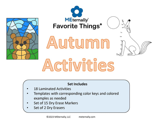 Favorite Things - Autumn Activity Pack