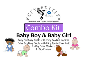 Busy Bottles Combo Kit -  Babies (Boys & Girls)