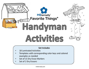 Favorite Things - Handyman Activity Pack