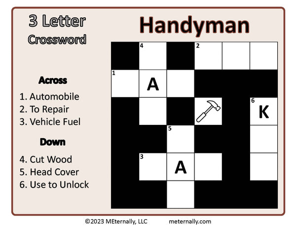 Favorite Things - Handyman Activity Pack