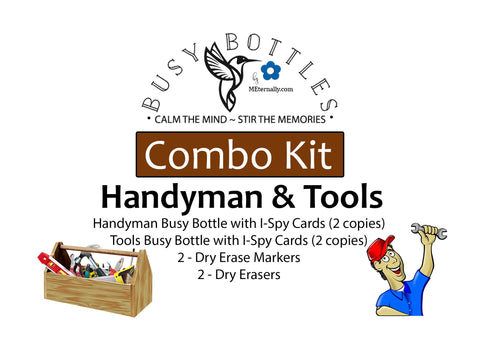 Busy Bottles Combo Kit -  Handyman & Tools
