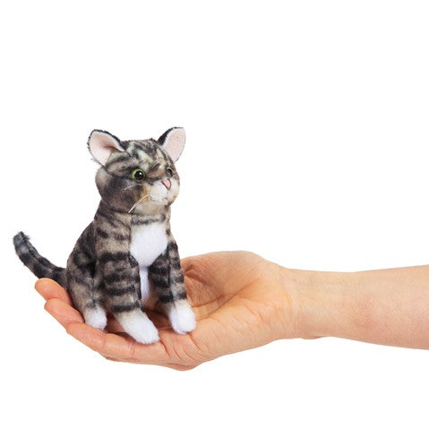 Mini Tabby Cat (Finger Puppet)