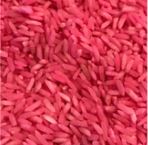 Colored rice filler for sensory bottle