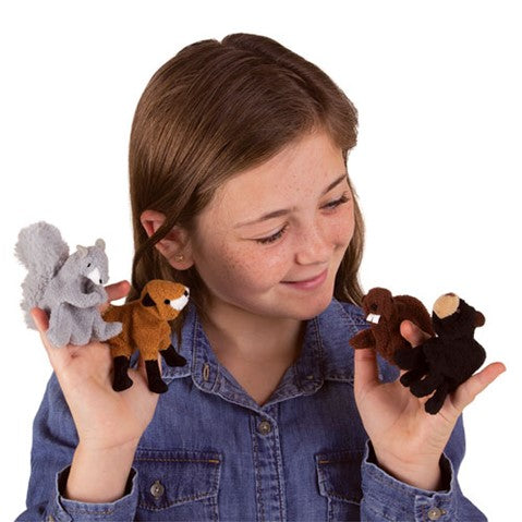 Woodland Animal Set (Finger Puppets)