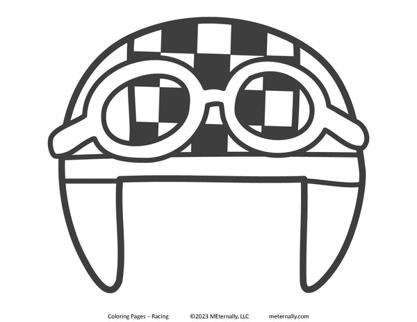 Coloring Pages - Racing Pack
