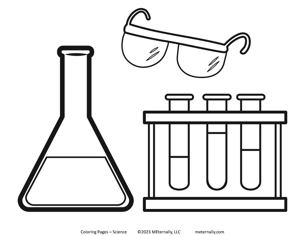 Coloring Pages - Science Pack – MEternally