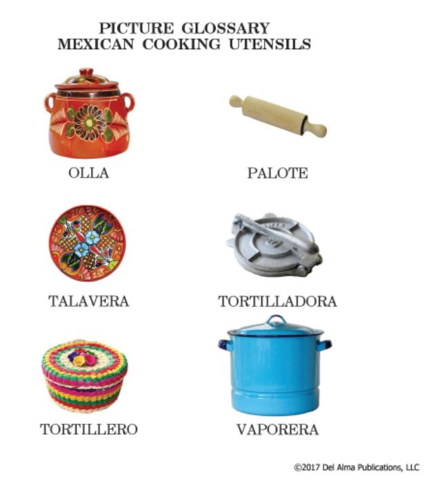 Mexican Food Cooking Utensils - La Cocinera - 3 items