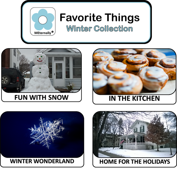 Library/Facility BACKPACK - Reminiscence Therapy - Winter DVD & Photo/Activity Cards Kit